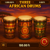FastSlots - Three African Drums Hold and Win Slot Game